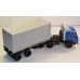 Камский 5410 тягач контейнеровоз, синий/серый