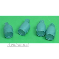 002-4ЗЕЛ-ГСТ Набор пластиковых евробочек (48 литров) набор 4 шт., зеленый