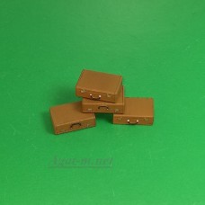024skor-ГСТ Чемодан (вариант 1, окрашенный светло-коричневый), комплект 4 шт