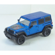 86198-GRL JEEP Wrangler 4x4 Unlimited "Black Bear Edition" 5-дв. (Hard Top) 2016 Hydro Blue Pearl