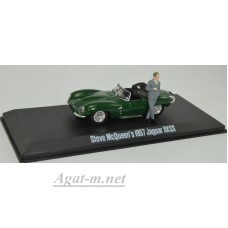 Масштабная модель JAGUAR XKSS с фигуркой Steve McQueen 1957 