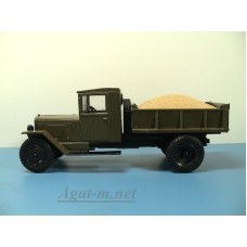 Груз-вставка песок (желтая тема) для самосвала ЗиС-ММЗ-05 (Легендарные грузовики №43)