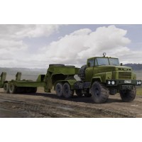 85523-ХОБ Танковый тягач Russian KrAZ-260B Tractor with MAZ/ChMZAP-5247G semitrailer