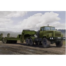 85523-ХОБ Танковый тягач Russian KrAZ-260B Tractor with MAZ/ChMZAP-5247G semitrailer
