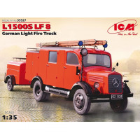 35527-ICM Сборная модель. L1500S LF 8, Германский легкий пожарный автомобиль 2МВ