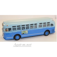 Масштабная модель Автобус GM TDH-3714 "Santa Monica Municipal" 1955 Blue