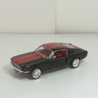 478CLC-IX FORD Mustang Fastback 1967 Black/Red
