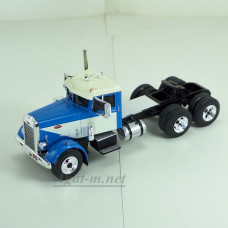 64TR006-IX Седельный тягач PETERBILT 281 1955 Blue/White (1:64)