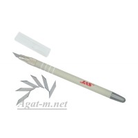 4021-ДЖЗ Нож с цанговым зажимом,  пластиковая ручка