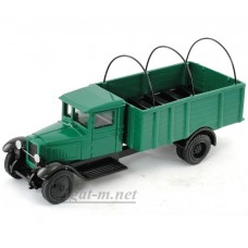 018-ЛОМ ЗИС-11 грузовик высокобортный Чуйский тракт зеленый