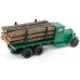 148-ЛОМ ЗИС-5 грузовик для перевозки леса с третьей подкатной осью,6Х4 