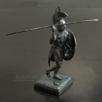 1091-MS Античный воин с копьем