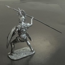 264-MS Античный воин с копьем