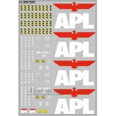 Набор декалей контейнеры APL (100х140)