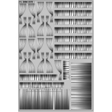 Набор декалей Шторки для Ikarus 256, серый (100х140)