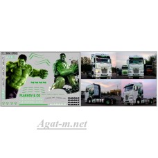 0790DKM-МПФ Набор декалей Декор для кабин камский грузовик 54901 вариант 3 (200х65)
