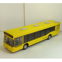 02-МК Автобус МАЗ-103 Рестайлинговый, желтый