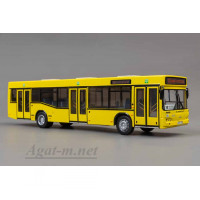 02-МК Автобус МАЗ-103 Рестайлинговый, желтый