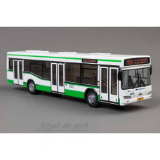03-МК Автобус МАЗ-103 Рестайлинговый, бело-зеленый