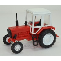 160002-МЛП Трактор МТЗ-82 пластик, красный