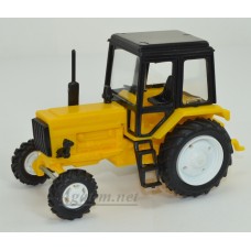 Трактор МТЗ-82 пластик, желтый