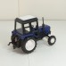 Трактор МТЗ-82 пластик двух цветный, темно-синий/черный