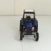 Трактор МТЗ-82 пластик двух цветный, темно-синий/черный