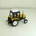 Трактор МТЗ-82 пластик двух цветный, желто-черный
