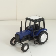 160209-МЛП Трактор МТЗ-82 пластик-металл, синий