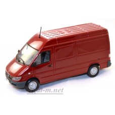 787 1064-МЧ Mercedes-Benz Sprinter фургон, красный 
