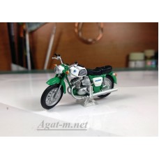 IJ2-МС Планета-3, мотоцикл бело-зеленый