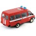 13761-САР Модель автобус пожарный косые фары