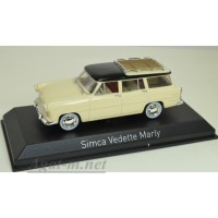 574055-НОР SIMCA Vedette Marly 1957 Paille Yellow/Black