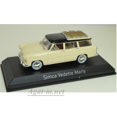 SIMCA Vedette Marly 1957 Paille Yellow/Black