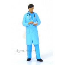 Фигура Доктор в синем халате