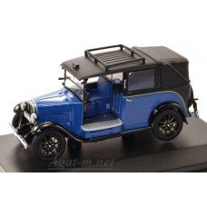 002AT-OXF AUSTIN Low Loader Taxi Blue 1934