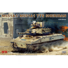 Сборная модель M551A1/M551A1 TTS Sheridan