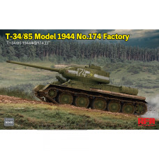 5040-RM Сборная модель T-34/85 Model 1944 No.174 Factory