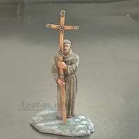 013К-КОФ Монах Петр Пустынник с деревянным крестом. По дороге на "святую землю"