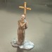Монах Петр Пустынник с деревянным крестом. По дороге на "святую землю"