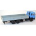 МАЗ-6303 грузовик бортовой, голубой/серый