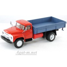 ЗИЛ-138 грузовик газобалонный, синий/красный