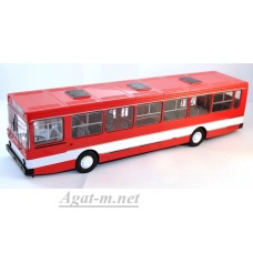 4021-ССМ Ликинский автобус-5256 городской красный/белый