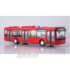 Городской автобус МАЗ-203, красный