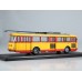 Троллейбус Skoda-9TR (красно-желтый)