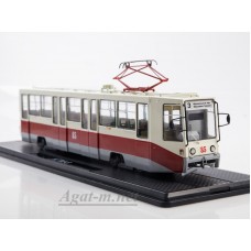 4060-ССМ Трамвай КТМ-8 (красно-белый)