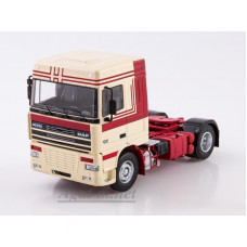 1563-ССМ DAF 95XF 430 седельный тягач, бежевый/красный