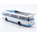 Троллейбус Skoda-9TR, белый/голубой