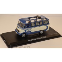 02820-SHU Автобус MERCEDES-BENZ O319 с фигуркой водителя 1962 Blue/Grey