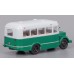 КАвЗ-651 автобус, серо-зеленый 